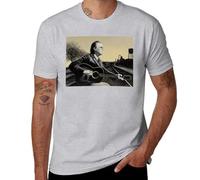 John Hiatt Painting Classic T-Shirt t Shirt Vintage t Shirt t Shirts Mens t-Shirts Grey XL