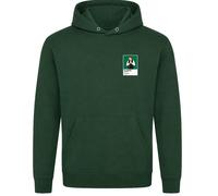 John Higgins Snooker Icon Frame Men's Hoodie - Bottle Green / 4XL