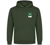 John Higgins Snooker Icon Frame Men's Hoodie - Earthy Green / 3XL