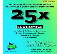 John Hunt 25x: Economics For High School Students: 25 Introductory John Hunt Multicolor