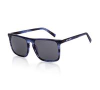 John Jacobs JJ S13314-C1 Polarized Sunglasses 100% UV Resistant Unisex Size L Blue - Clear - Grey | Stylish and High Quality Sunglasses | JJ