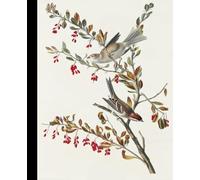 John James Audubon: notebook 120 pags 7,5 x 9,25, Journal for Math and Science, Students, Work, Office, Quad Ruled