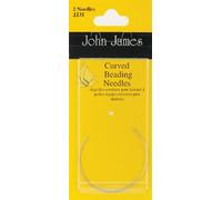 John James Curved Beading Needles-2/Pkg