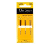 John James Machine Needles Various (John James Mach JJ38014 14/90 pk3)