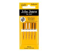 John James Machine Needles Various (John James Machine JJ36014 Ballpoint sz 90/14 pk 5)