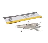John James Saddlers Harness Needles, Size 002, 54mm in Length and 1.02mm in Diameter, Pack of 25, Large, Rounded Point, Use for All Hand Stitched Leather Craft Work and Harness/Saddle Repairs