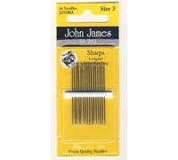 John James Sharps Hand Sewing Needles - Size 3