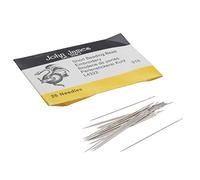 John James Short Beading Needles, Size 10, Pack of 25, Made in England, Use for Loom Weaving Beadwork, Off-Loom Stitching and Jewelry Making with Seed Beads