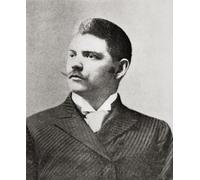 John Joseph Coughlin 1860 ÔøΩ 1938 known as "Bathhouse John" or "the Bath". American politician and alderman of Chicago's 1st ward from 1892 - 1938. From Lords of the Levee published 1943. Poster
