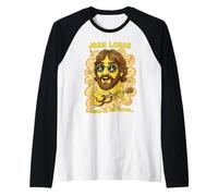 John Lemon Imagine All The Citrus Funny 60s 70s Rock & Roll Raglan Baseball Tee