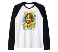 John Lemon Imagine All The Citrus Funny 60s 70s Rock & Roll Raglan Baseball Tee