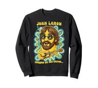 John Lemon Imagine All The Citrus Funny 60s 70s Rock & Roll Sweatshirt
