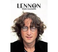 John Lennon 2025 - A3 Size Wirobound Calendar