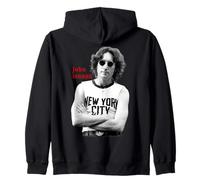John Lennon 70s Peace Music Zip Hoodie