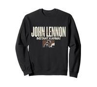 John Lennon - Gonna Get You Sweatshirt, Adult Unisex, Black, Medium
