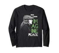 John Lennon Iconic Peacemaker Singer Rock Tribute World Pers Long Sleeve T-Shirt