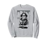John Lennon Iconic Singer Print Old School 70s Rock Legend Sweatshirt