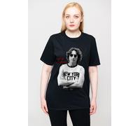 John Lennon New York City B&W Logo T-Shirt in Black | Size: 2XL John Lennon Black 2XL