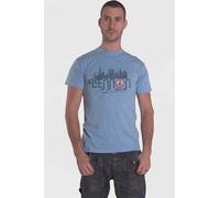 John Lennon NYC Skyline T-Shirt in Blue | Size: Large John Lennon Blue L
