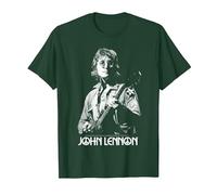 John Lennon - Oversized Portrait T-Shirt, Men, Dark Green, 3X-Large