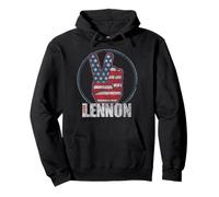 John Lennon Peace Symbol Pullover Hoodie