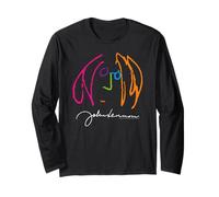 John Lennon Portrait Classic Rock Peace Long Sleeve T-Shirt