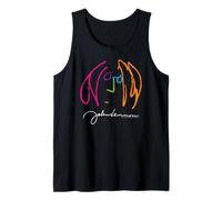 John Lennon Portrait Classic Rock Peace Tank Top