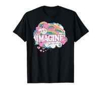 John Lennon Rainbows Love and Peace T-Shirt