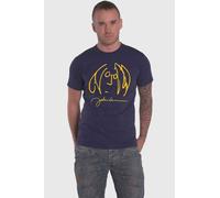 John Lennon Self Portrait T-Shirt in Navy | Size: Large John Lennon Navy L