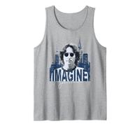 John Lennon - Sky Tank Top, Men, Heather Grey, X-Large