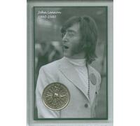 John Lennon (The Beatles) Vintage Music Legends Retro Crown Coin Present Display Gift Set 1980
