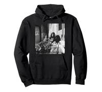John Lennon The Beatles Yoko Ono Anti-War Bed-In 1969 Pullover Hoodie