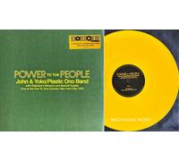 JOHN LENNON & YOKO 12" EP Power To The People YELLOW VINYL 180g RECORD STORE DAY
