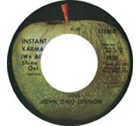 John Lennon & Yoko Ono - Instant Karma - Who Has Seen The Wind 7inch, 45rpm, CS