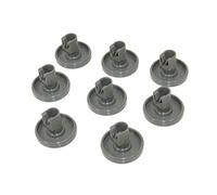John Lewis Dishwasher Lower Basket Wheel Pack Of 8. Genuine part number 50286965004
