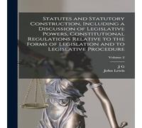 John Lewis Statutes & Statutory Construction, Including a Discussion of John Lewis Multicolor