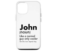 John Like A Normal Guy Only Cooler Legend King First Name Case for iPhone 12/12 Pro