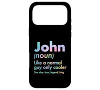 John Like A Normal Guy Only Cooler Legend King First Name Case for iPhone 17 Pro Max