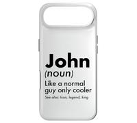 John Like A Normal Guy Only Cooler Legend King First Name Case for iPhone Air