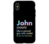 John Like A Normal Guy Only Cooler Legend King First Name Case for iPhone X/XS