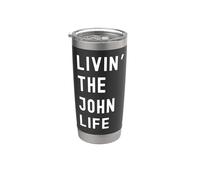 John Living The John Life Name Stainless Steel Insulated Tumbler