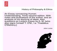 John Locke An Essay concerning Human Understanding. Thirty-second edition John Locke Multicolor