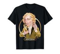 John Locke, English Enlightenment Thinker and Liberal Mind T-Shirt