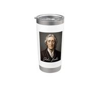John Locke Liberalism Philosopher Freedom Stainless Steel Insulated Tumbler