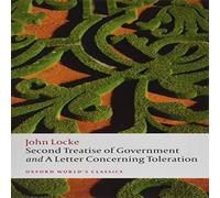 John Locke Second Treatise of Government & A Letter Concerning Toleration John Locke Multicolor