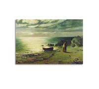 John MacWhirter,Night, Most Glorious Night, Thou Wert,art Prints,Vintage Art,canvas Wall Art,famous Art Prints Canvas Poster Wall Art Decor Living Room Bedroom Decoration Posters 20x30inch(50x75cm) Un