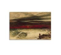 John Martin Fine Artwork Poster The Destruction of Pharaoh's Host Wall Art Canvas Prints Hanging Picture Home Decors Idea 08x12inch(20x30cm)