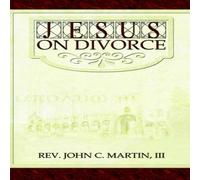 John Martin Jesus on Divorce Paperback Book John Martin Multicolor