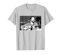 John Martyn Live by Everard Smith T-Shirt, Men, Silver Grey, XX-Large