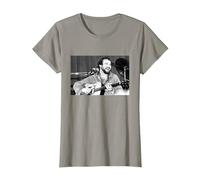 John Martyn Live by Everard Smith T-Shirt, Women, Slate Grey, Small